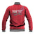 Greenland Flag Style Baseball Jacket Polar Pear
