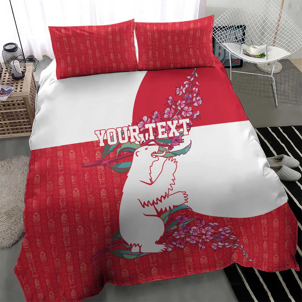 Greenland Flag Style Bedding Set Polar Pear