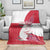 Greenland Flag Style Blanket Polar Pear