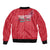 Greenland Flag Style Bomber Jacket Polar Pear
