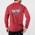 Greenland Flag Style Button Sweatshirt Polar Pear