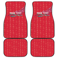 Greenland Flag Style Car Mats Polar Pear