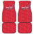 Greenland Flag Style Car Mats Polar Pear