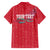 Greenland Flag Style Family Matching Short Sleeve Bodycon Dress and Hawaiian Shirt Polar Pear
