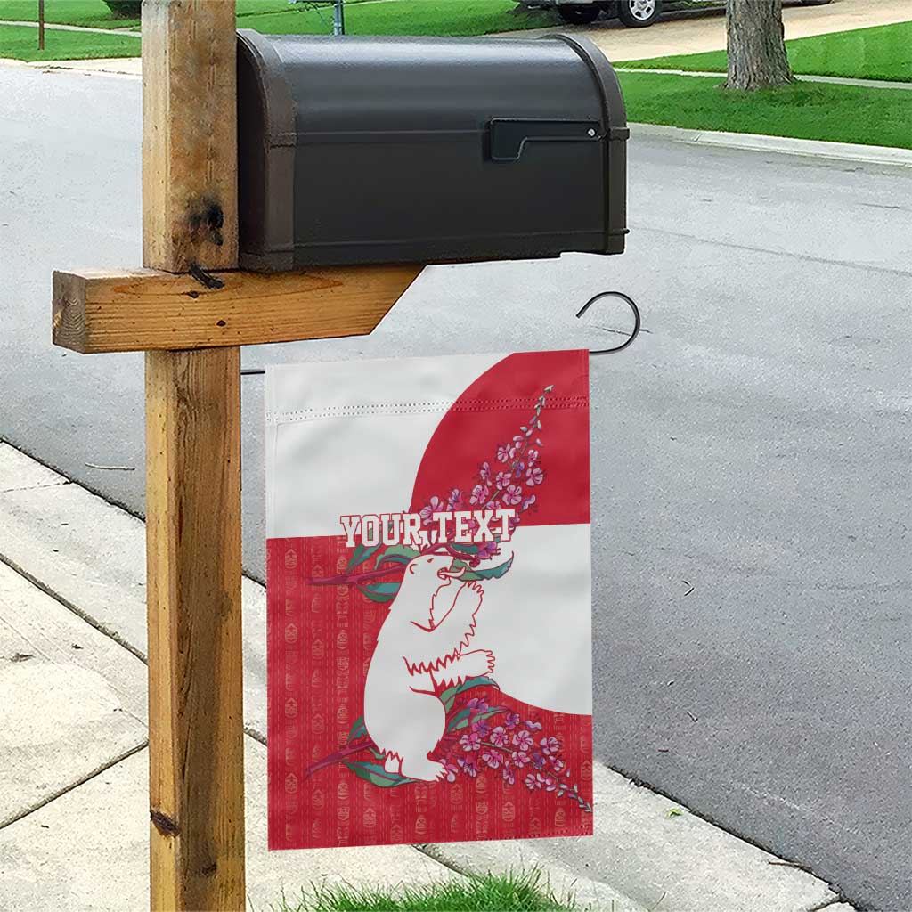 Greenland Flag Style Garden Flag Polar Pear