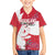 Greenland Flag Style Hawaiian Shirt Polar Pear