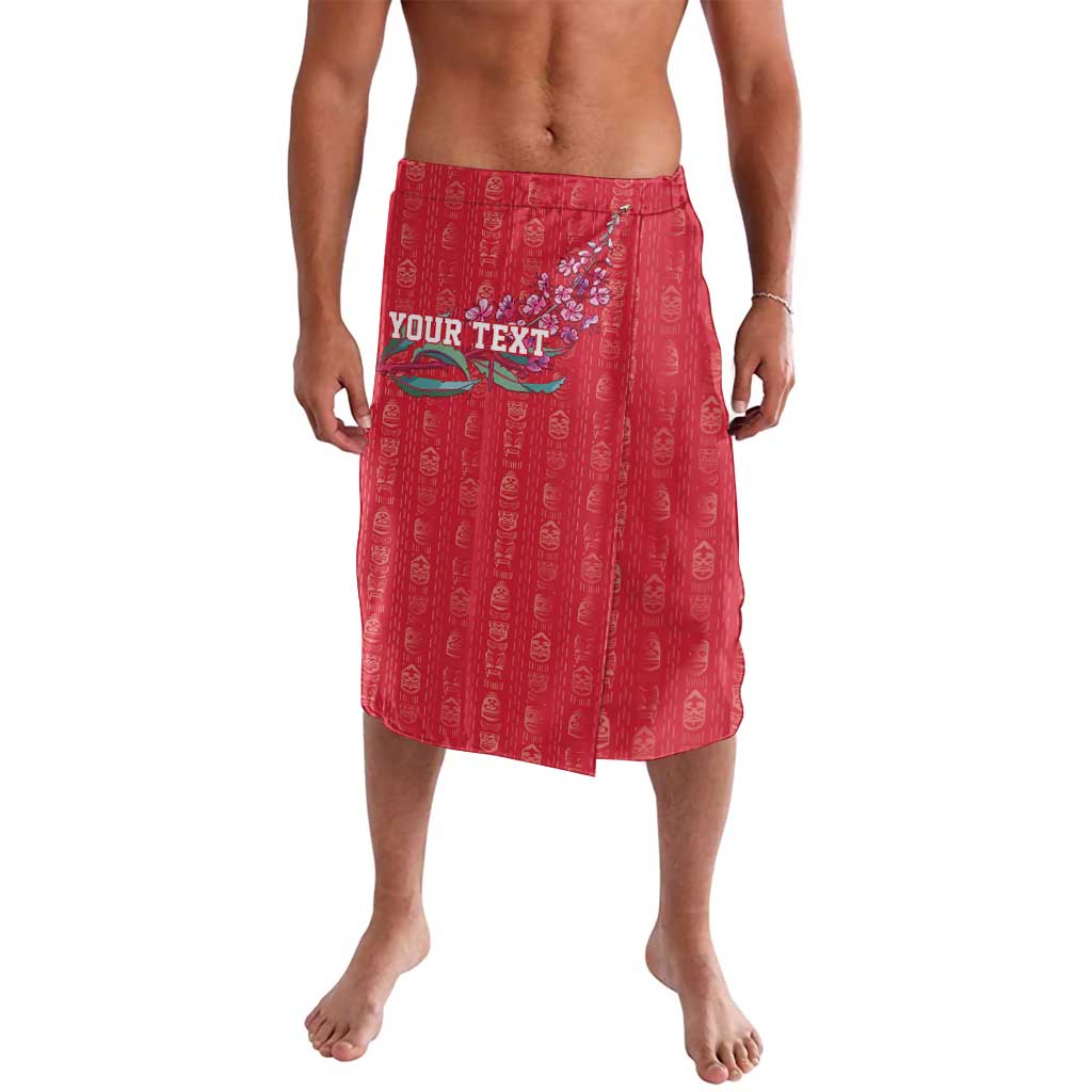 Greenland Flag Style Lavalava Polar Pear