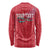 Greenland Flag Style Long Sleeve Shirt Polar Pear