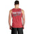 Greenland Flag Style Men Tank Top Polar Pear