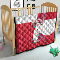 Greenland Flag Style Quilt Polar Pear