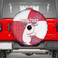 Greenland Flag Style Spare Tire Cover Polar Pear