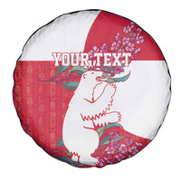 Greenland Flag Style Spare Tire Cover Polar Pear