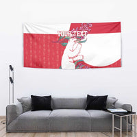 Greenland Flag Style Tapestry Polar Pear