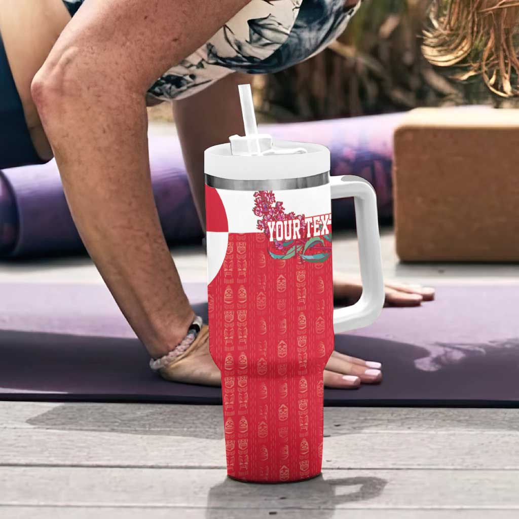 Greenland Flag Style Tumbler With Handle Polar Pear