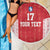 Custom Greenland Football 2024-25 Beach Blanket Tupilaq Pattern