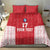 Custom Greenland Football 2024-25 Bedding Set Tupilaq Pattern