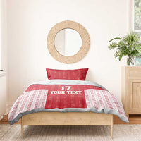 Custom Greenland Football 2024-25 Bedding Set Tupilaq Pattern