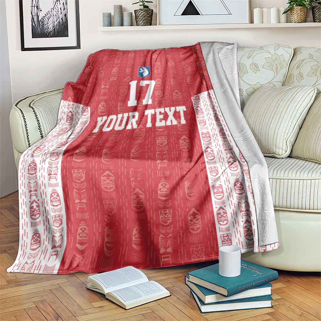 Custom Greenland Football 2024-25 Blanket Tupilaq Pattern
