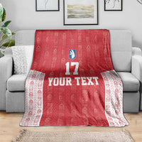 Custom Greenland Football 2024-25 Blanket Tupilaq Pattern