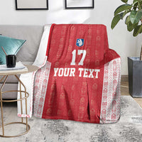 Custom Greenland Football 2024-25 Blanket Tupilaq Pattern