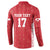 Custom Greenland Football 2024-25 Button Sweatshirt Tupilaq Pattern