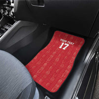 Custom Greenland Football 2024-25 Car Mats Tupilaq Pattern