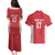 Custom Greenland Football 2024-25 Couples Matching Puletasi and Hawaiian Shirt Tupilaq Pattern