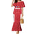 Custom Greenland Football 2024-25 Family Matching Mermaid Dress and Hawaiian Shirt Tupilaq Pattern