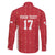 Custom Greenland Football 2024-25 Family Matching Short Sleeve Bodycon Dress and Hawaiian Shirt Tupilaq Pattern