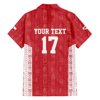 Custom Greenland Football 2024-25 Hawaiian Shirt Tupilaq Pattern