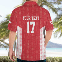 Custom Greenland Football 2024-25 Hawaiian Shirt Tupilaq Pattern