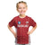 Custom Greenland Football 2024-25 Kid T Shirt Tupilaq Pattern