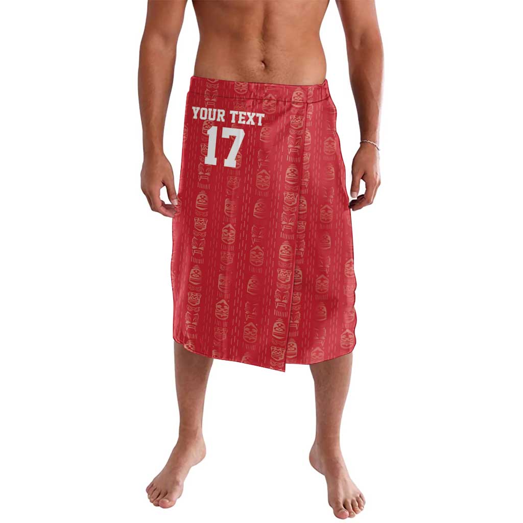 Custom Greenland Football 2024-25 Lavalava Tupilaq Pattern