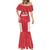 Custom Greenland Football 2024-25 Mermaid Dress Tupilaq Pattern