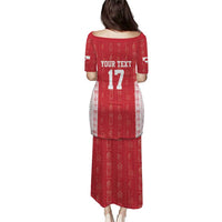 Custom Greenland Football 2024-25 Puletasi Tupilaq Pattern