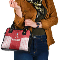 Custom Greenland Football 2024-25 Shoulder Handbag Tupilaq Pattern