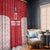 Custom Greenland Football 2024-25 Window Curtain Tupilaq Pattern