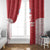 Custom Greenland Football 2024-25 Window Curtain Tupilaq Pattern