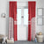 Custom Greenland Football 2024-25 Window Curtain Tupilaq Pattern