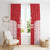 Custom Greenland Football 2024-25 Window Curtain Tupilaq Pattern