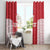 Custom Greenland Football 2024-25 Window Curtain Tupilaq Pattern