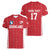 Custom Greenland Football 2024-25 Women V-Neck T-Shirt Tupilaq Pattern