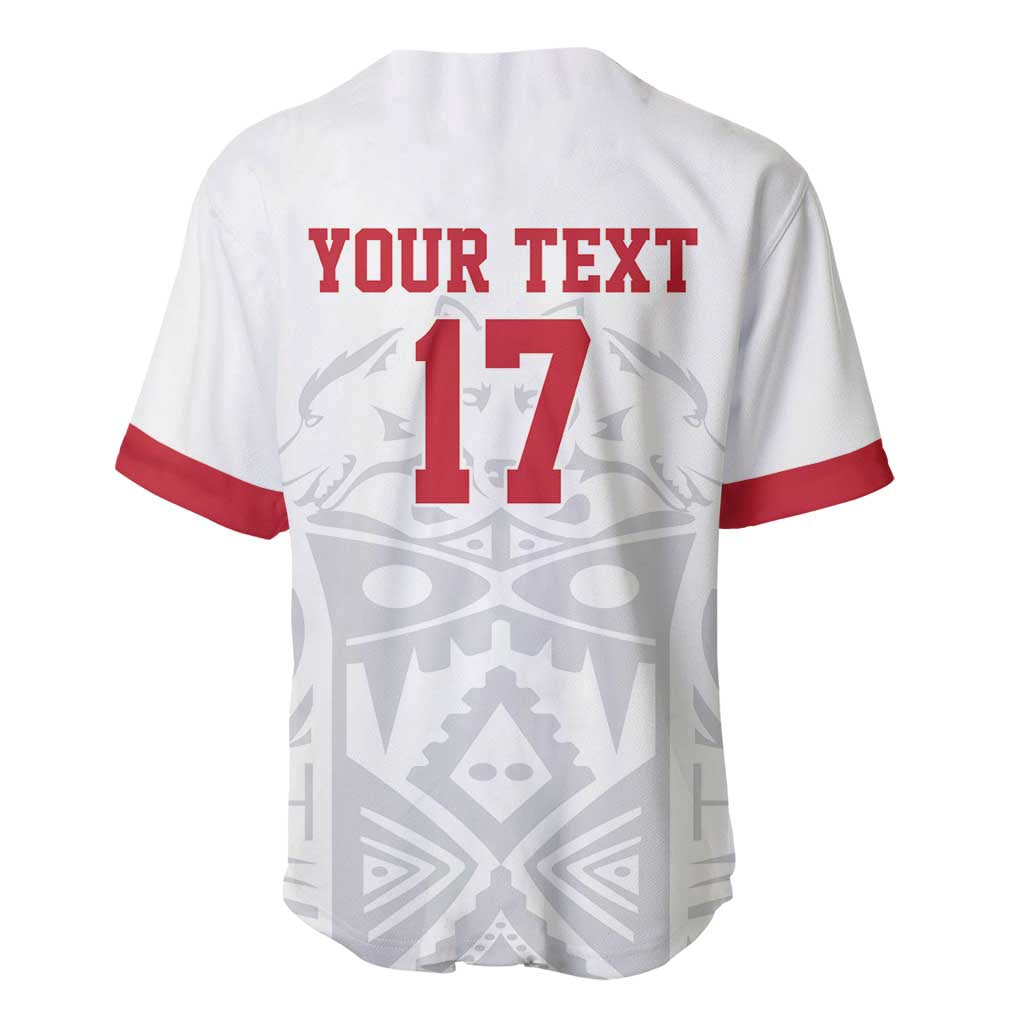 Custom Greenland Football Baseball Jersey Polar-Bamserne 2022 Version