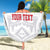 Custom Greenland Football Beach Blanket Polar-Bamserne 2022 Version