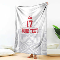 Custom Greenland Football Blanket Polar-Bamserne 2022 Version