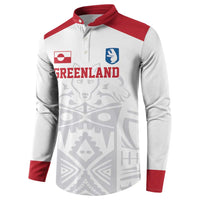 Custom Greenland Football Button Sweatshirt Polar-Bamserne 2022 Version