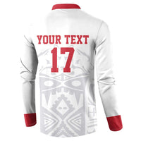 Custom Greenland Football Button Sweatshirt Polar-Bamserne 2022 Version