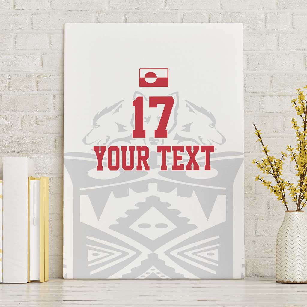 Custom Greenland Football Canvas Wall Art Polar-Bamserne 2022 Version