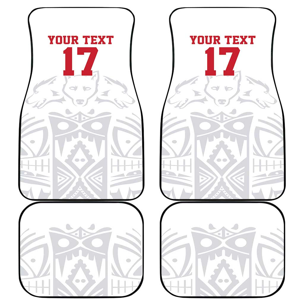 Custom Greenland Football Car Mats Polar-Bamserne 2022 Version