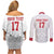 Custom Greenland Football Couples Matching Off Shoulder Short Dress and Long Sleeve Button Shirt Polar-Bamserne 2022 Version